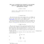 18.821 Mathematics Project Lab Report The [Replace For Latex Regarding Latex Project Report Template