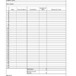 2020 Mileage Log – Fillable, Printable Pdf & Forms | Handypdf With Gas Mileage Expense Report Template