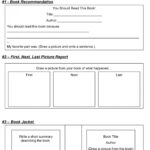 30 Book Report Templates &amp; Reading Worksheets inside Book Report Template Grade 1