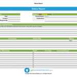 40+ Project Status Report Templates [Word, Excel, Ppt] ᐅ In It Report Template For Word
