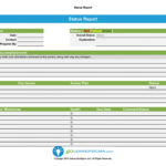 40+ Project Status Report Templates [Word, Excel, Ppt] ᐅ Pertaining To Daily Status Report Template Xls