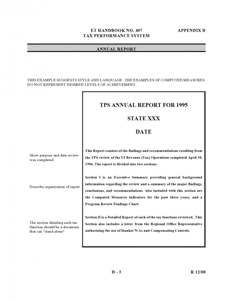 49 Free Annual Report Templates [Llc, Nonprofit..] ᐅ for Llc Annual Report Template