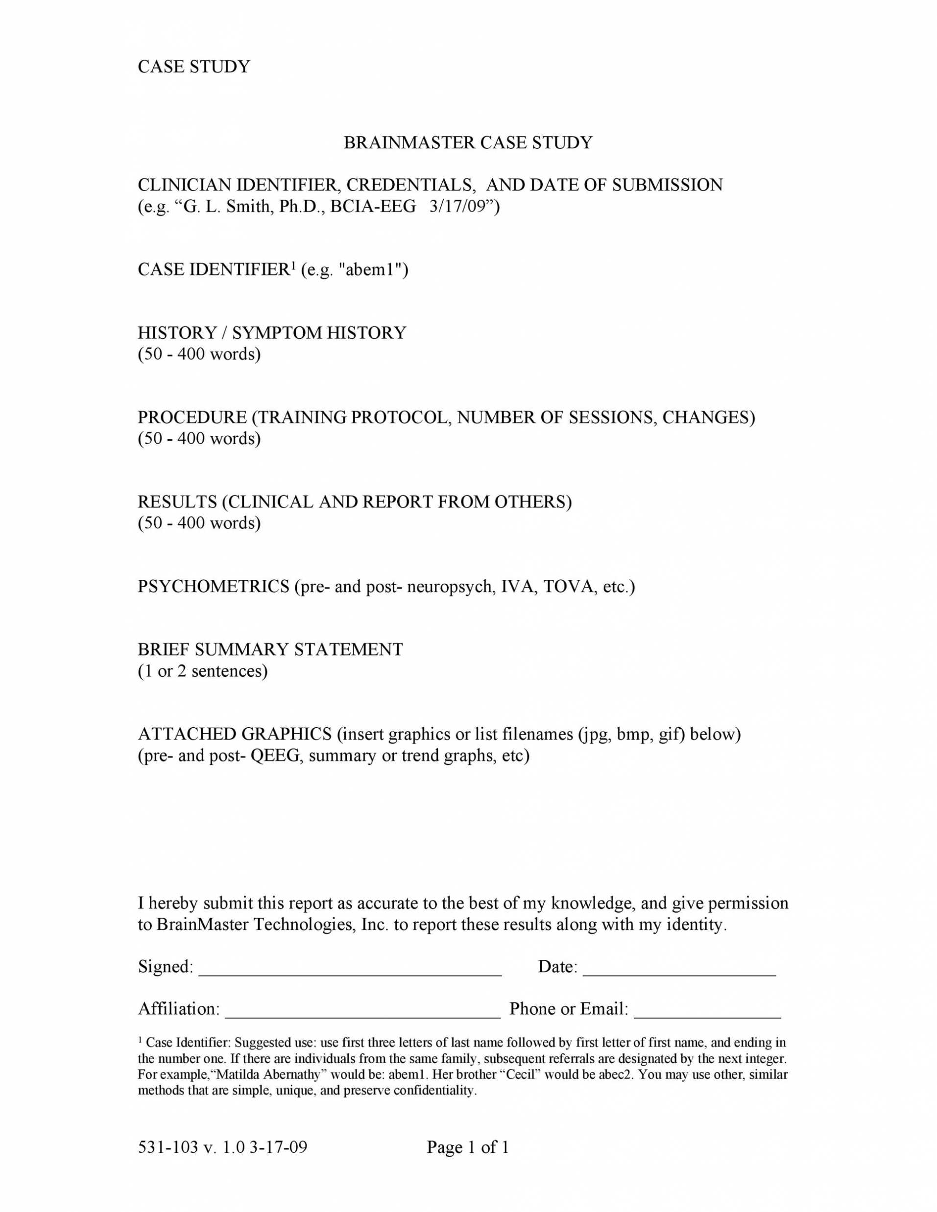 case-report-form-template