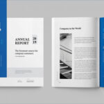 50+ Annual Report Templates (Word &amp; Indesign) 2020 | Design intended for Annual Report Template Word