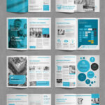 60 Modern Annual Report Design Templates (Free And Paid Throughout Illustrator Report Templates