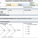 8D Customer Complaint Resolution Report Intended For 8D Report Template