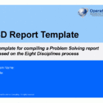 8D Report Template (66 Slide Powerpoint) Inside 8D Report Format Template