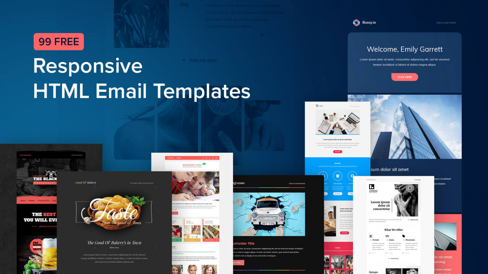 99+ Free Responsive Html Email Templates To Grab In 2020 Within Html Report Template Free