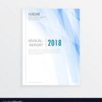 Brochure Design Template Annual Report Cover Vector Image Pertaining To Cover Page For Annual Report Template