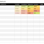 Download Free Risk Matrix Templates | Smartsheet For Enterprise Risk Management Report Template