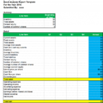 Excel Analysis Report Template – Excel Word Templates Within Company Analysis Report Template