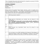 Free 14+ Employee Witness Statement Forms In Ms Word | Pdf Regarding Investigation Report Template Disciplinary Hearing