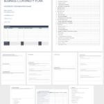 Free Business Continuity Plan Templates | Smartsheet Regarding Dr Test Report Template