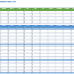 Free Expense Report Templates Smartsheet With Expense Report Spreadsheet Template Excel