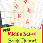 Free Middle School Printable Book Report Form! - Blessed throughout Book Report Template Middle School