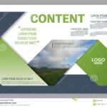 Greenery Presentation Layout Design Template. Annual Report With Cover Page For Annual Report Template