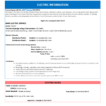 Home Inspection Report – Electric Page – Home Inspection With Regard To Home Inspection Report Template