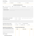 How To Write An Effective Incident Report [+ Templates] Regarding First Aid Incident Report Form Template
