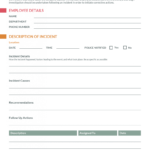 How To Write An Effective Incident Report [+ Templates] Regarding Incident Report Form Template Word
