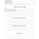 Incident Report Template | By Business In A Box™ Within Incident Report Form Template Word