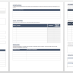 Performance Improvement Plan Templates | Smartsheet Inside Improvement Report Template