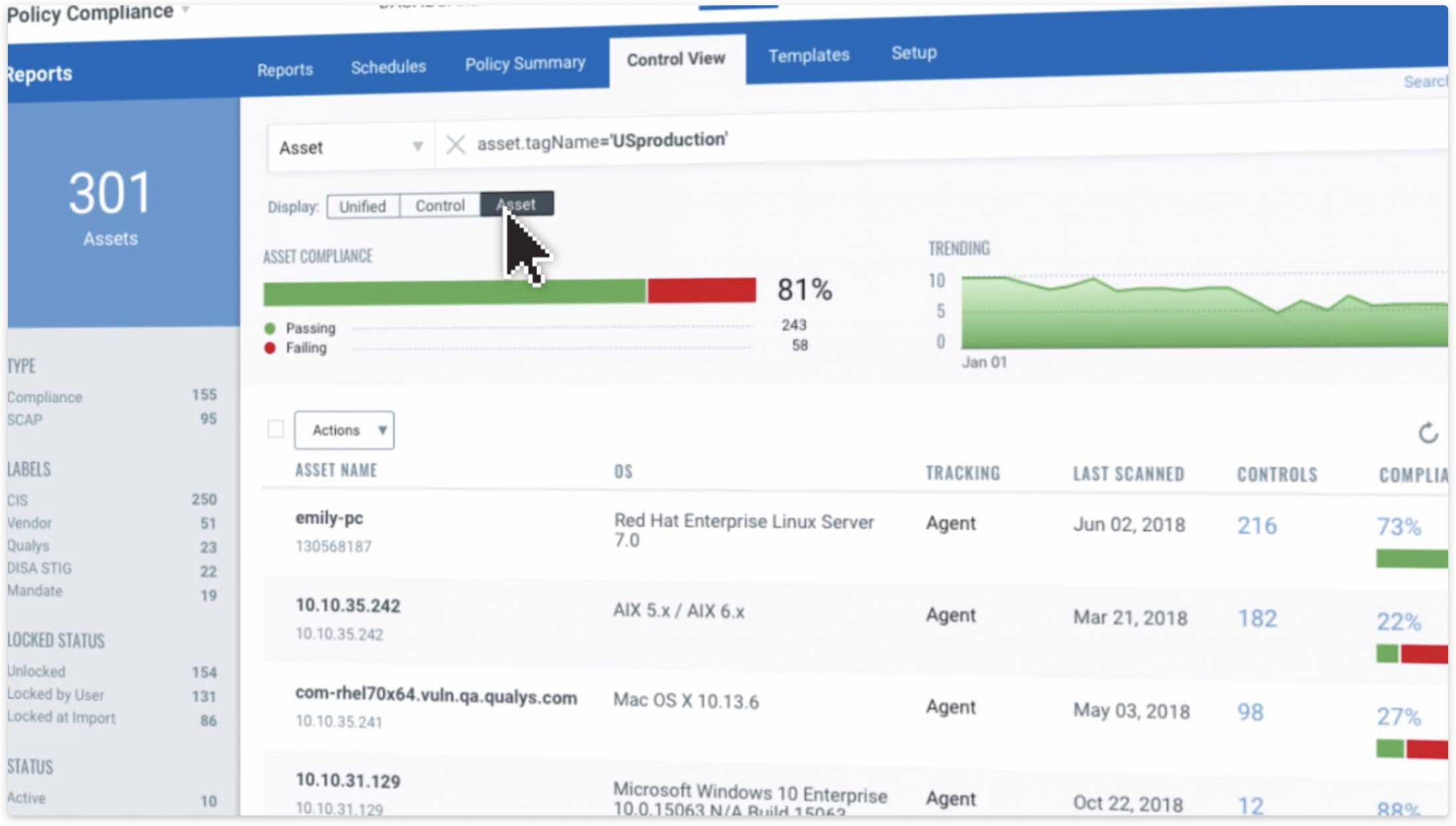 Policy Compliance | Qualys, Inc. With Regard To Compliance Monitoring Report Template