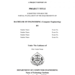 Report And Thesis Formatting In Latex Or Word | Docx2Latex Pertaining To Latex Project Report Template