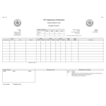 Report Card Template – 3 Free Templates In Pdf, Word, Excel Regarding Blank Report Card Template