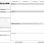 Sales Call Report Templates – Word Excel Fomats Throughout Customer Site Visit Report Template