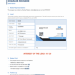 Sales Visit Reports Using Iphone, Ipad, Android Or Windows With Customer Site Visit Report Template