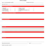Security Investigation Report – For Failure Investigation Report Template