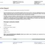 Site Inspection Report: Free Template, Sample And A Proven Within Customer Site Visit Report Template