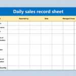 Wps Template – Free Download Writer, Presentation Within Daily Sales Report Template Excel Free